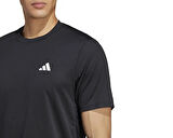 adidas Tr-Es Base T Erkek Antrenman Tişörtü IC7428 Siyah