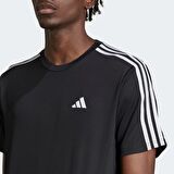 Adidas TR-ES BASE 3S T SİYAH Erkek Tshirt
