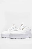 Puma Karmen Rebelle Puma White-Puma White BEYAZ Kadın Günlük Ayakkabı