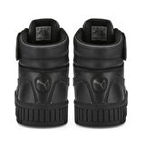 PUMA 38585101 Carina 2.0 Mid  Black- Black-Dark Shadow