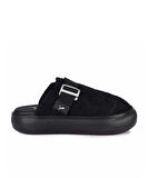 Puma 386730-01 Suede Mayu Mule  Kadın Siyah Spor Terlik