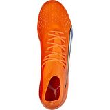 Puma Ultra Pro FG/AG Erkek Çim Saha Kramponu Turuncu-Beyaz 10724001