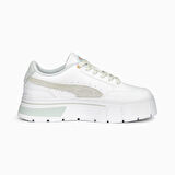 Puma Mayze Stack IWD 392102 01 Kadın Beyaz Günlük Sneaker Yürüyüş Koşu Spor Ayakkabısı