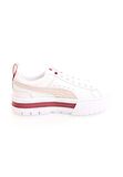 Puma Mayze Lth Wn s Sneaker Kadın Günlük Spor Ayakkabı Beyaz-Kırmızı 38198327