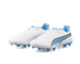 Puma King Match Fg/Ag Erkek Çim Zemin Kramponu 10725701 Beyaz