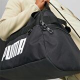 Puma Challenger Duffel Bag Su Geçirmez Outdoor Yan Çanta Siyah