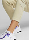 Puma Normal Krem Kadın Eşofman Altı 67311888 EVOSTRIPE High-Waist Pa