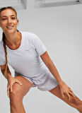 Puma Mor Kadın Yuvarlak Yaka  T-Shirt 52327668 RUN CLOUDSPUN SS TEE W Spr