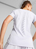 Puma Mor Kadın Yuvarlak Yaka  T-Shirt 52327668 RUN CLOUDSPUN SS TEE W Spr
