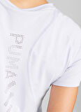 Puma Mor Kadın Yuvarlak Yaka  T-Shirt 52327668 RUN CLOUDSPUN SS TEE W Spr