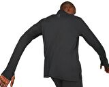 Puma Run Favorite 1/4 Zip M Erkek Uzun Kollu Koşu Tişörtü 52315301 Siyah