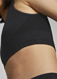 Puma Siyah Kadın Yuvarlak Yaka Regular Fit T-Shirt 67309101 EVOKNIT Crop Top
