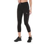 522422-51 Puma Train Favorites Aop High Waist 3-4 Tight Kadın Tayt Siyah