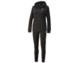 Puma Classic Hooded Tracksuit Kadın Günlük Eşofman Takımı 67369901 Siyah