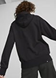 Puma 67311001 HER Hoodie TR PUMA Black Siyah Kapüşon Yaka Regular Fit Düz Kadın Sweatshırt