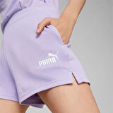 Puma ESS 4" Sweat Shorts TR (S) Mor Kadın Şort