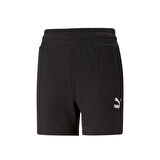 Puma Classıcs Pintuck Shorts Kadın Şort 538077-01 Siyah