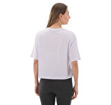 523220-68 Puma Womens Graphıc Boxy Crop Tee Show Up Spr Kadın T-Shirt Gri