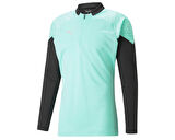 Puma Teamcup Training 1/4 Zip Top Erkek Futbol Uzun Kollu Antrenman Üstü 65798225 Yeşil