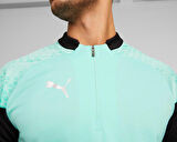 Puma Teamcup Training 1/4 Zip Top Erkek Futbol Uzun Kollu Antrenman Üstü 65798225 Yeşil