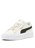 Puma 39075808 Smash Platform v3 Krem Kadın Lifestyle Ayakkabı