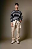 DeFacto Gabardin Pantolon Wide Leg Bol Rahat Kesim Kargo Cepli Düz Paça B5286AX24SPBG700