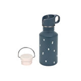 Lassig Happy Prints Çelik Matara Midnight Blue 500ml