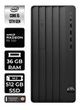 HP PRO TOWER 290 G9 i5 13500 36GB RAM 512GB SSD RX550/4GB W11PRO 8T2W9ES MASAÜSTÜ PC & PER4 BELLEK