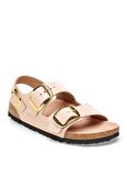 Birkenstock Pudra Kadın Deri Sandalet MILANO
