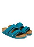 Birkenstock Turkuaz Erkek Süet Terlik 1026767 UJI