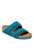 Birkenstock Turkuaz Erkek Süet Terlik 1026767 UJI