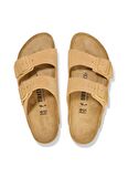 Birkenstock Krem Erkek Süet Terlik 1027727 ARIZONA