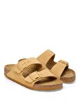 Birkenstock Krem Erkek Süet Terlik 1027727 ARIZONA