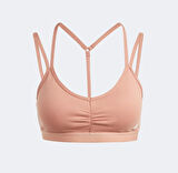 adidas Yoga Essentials Light-Support Kadın Bej Antrenman Bra