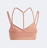adidas Yoga Essentials Light-Support Kadın Bej Antrenman Bra