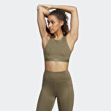 Adidas HR9656 Running Medium Pedli Spor Bra Haki 