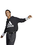 adidas Kapüşon Yaka Siyah Erkek Sweatshırt IC9363 M BL FT HD
