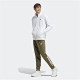 adidas Linear Logo Tricot Erkek Eşofman Takımı Beyaz - Haki IC6783