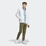 adidas Linear Logo Tricot Erkek Eşofman Takımı Beyaz - Haki IC6783