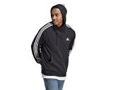 adidas M 3S Ft Hd Erkek Günlük Sweatshirts IC0435 Siyah