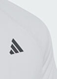 adidas Beyaz Kız Çocuk Bisiklet Yaka Kısa Kollu Düz T-Shirt HS0551 G CLUB TEE