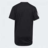 adidas B Tennis Club 3-Stripes Tee Erkek Çocuk Tişört Siyah HR4229