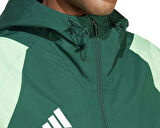 adidas Tiro23 C Aw Jk Erkek Futbol Yağmurluk IC4570 Yeşil