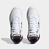 Adidas Hoops 3.0 Mid Sneaker Erkek Günlük Ayakkabı Beyaz HP7895