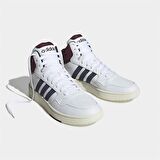 Adidas Hoops 3.0 Mid Sneaker Erkek Günlük Ayakkabı Beyaz HP7895