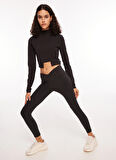 Reebok Siyah Kadın Tayt HT4937 WOR Basic Tight