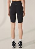 Reebok 100028200 Lux High RIse Bike Siyah Kadın Standart fit Tayt