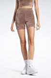 CL WDE PLUSH SHORT Kahverengi Kadın Şort