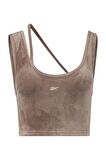 CL WDE PLUSH TANK Kahverengi Kadın Atlet