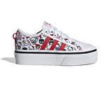 HQ6888-K adidas Nızza Platform J Çocuk Spor Ayakkabı Beyaz